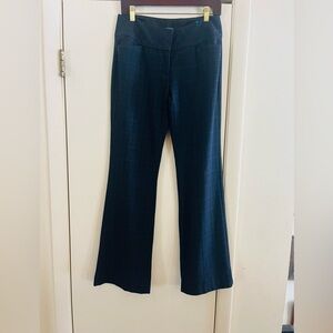 Express Editor Y2K Plaid Wide Leg Low Rise 90s Trousers M